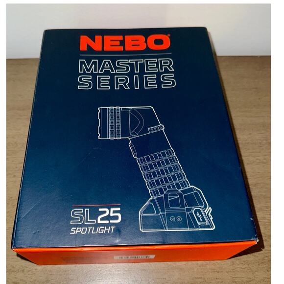 NEBO SL25 Dual-Beam Flood & Spot Light – Rugged, Waterproof, Emergency Ready NIB - Picture 4 of 6